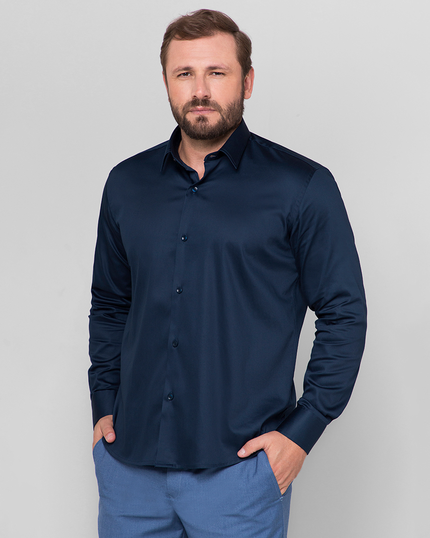 Camisa Social Marinho