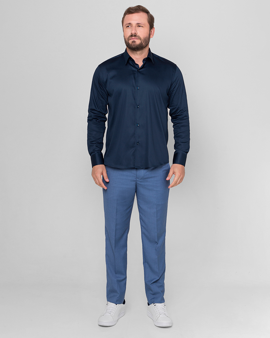 Camisa Social Marinho