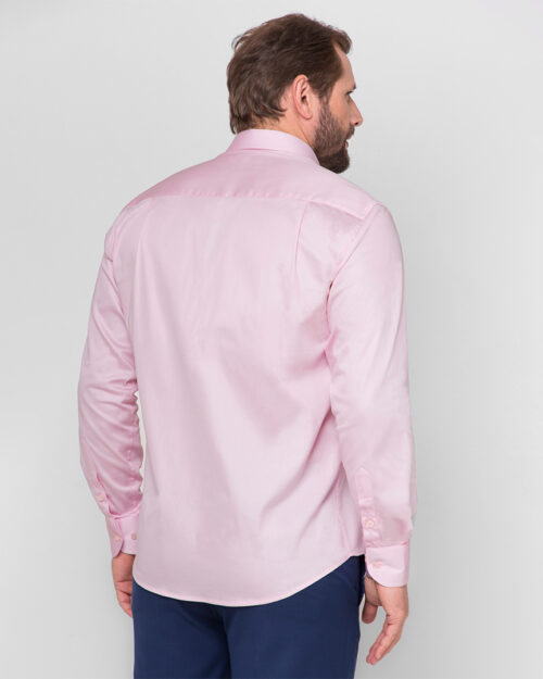 Camisa Social Rosa