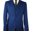 Terno Slim Fit Poliviscose Classi Azul Royal gf35433