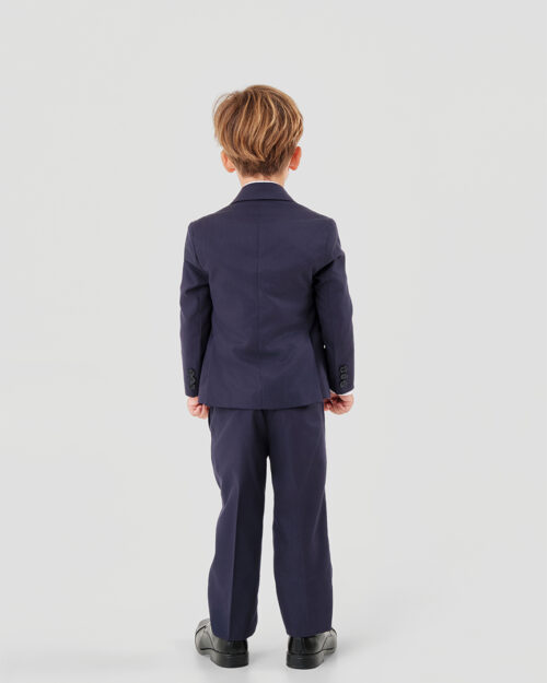 Terno Slim Fit Gabardine Azul Marinho gf33397