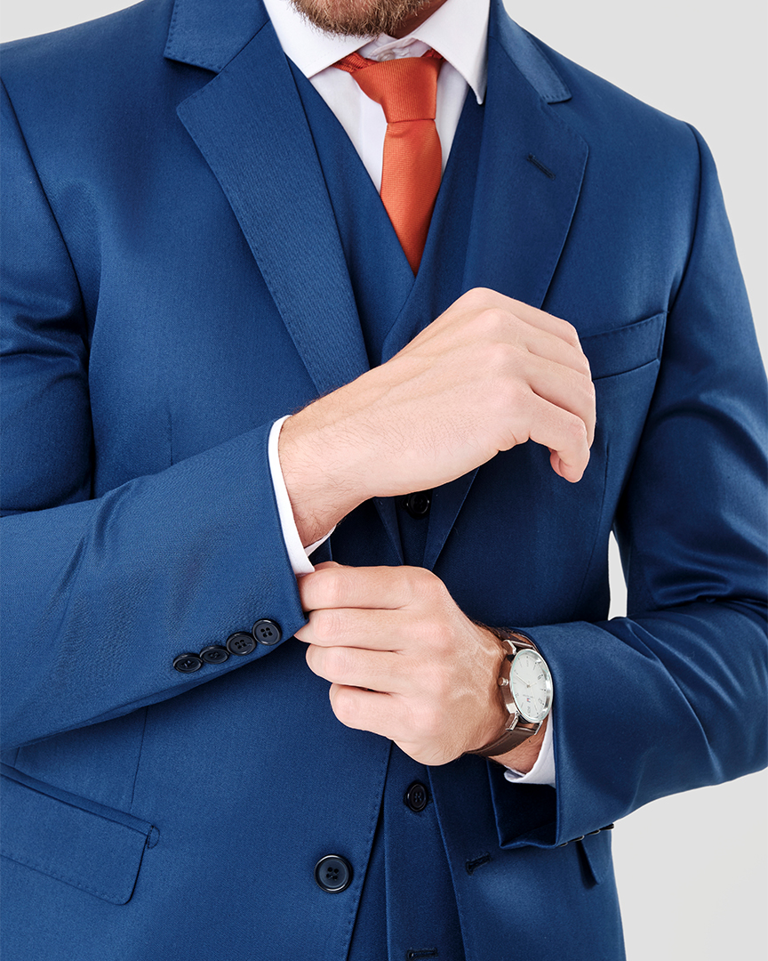 Terno Slim Fit Azul Royal GF35433