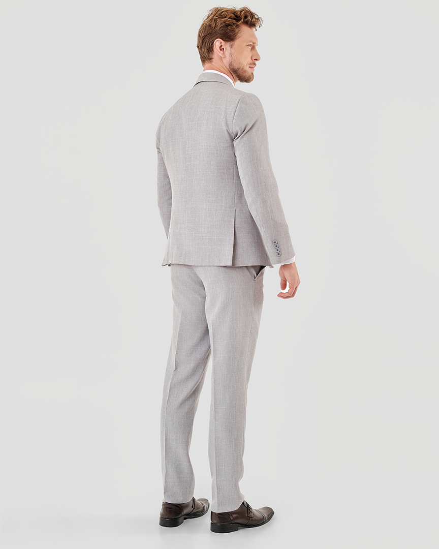 Terno Slim Fit Cinza GF33200