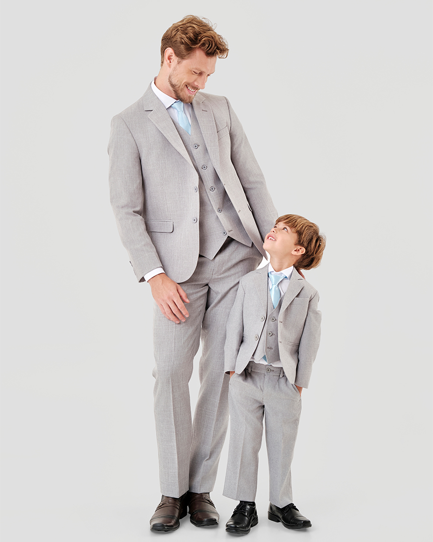 Terno Slim Fit Cinza GF33200