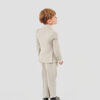 Terno Slim fit Mescla bege GF33200387 Grotto Ferreira