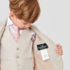 Terno Slim fit Mescla bege GF33200387 Grotto Ferreira