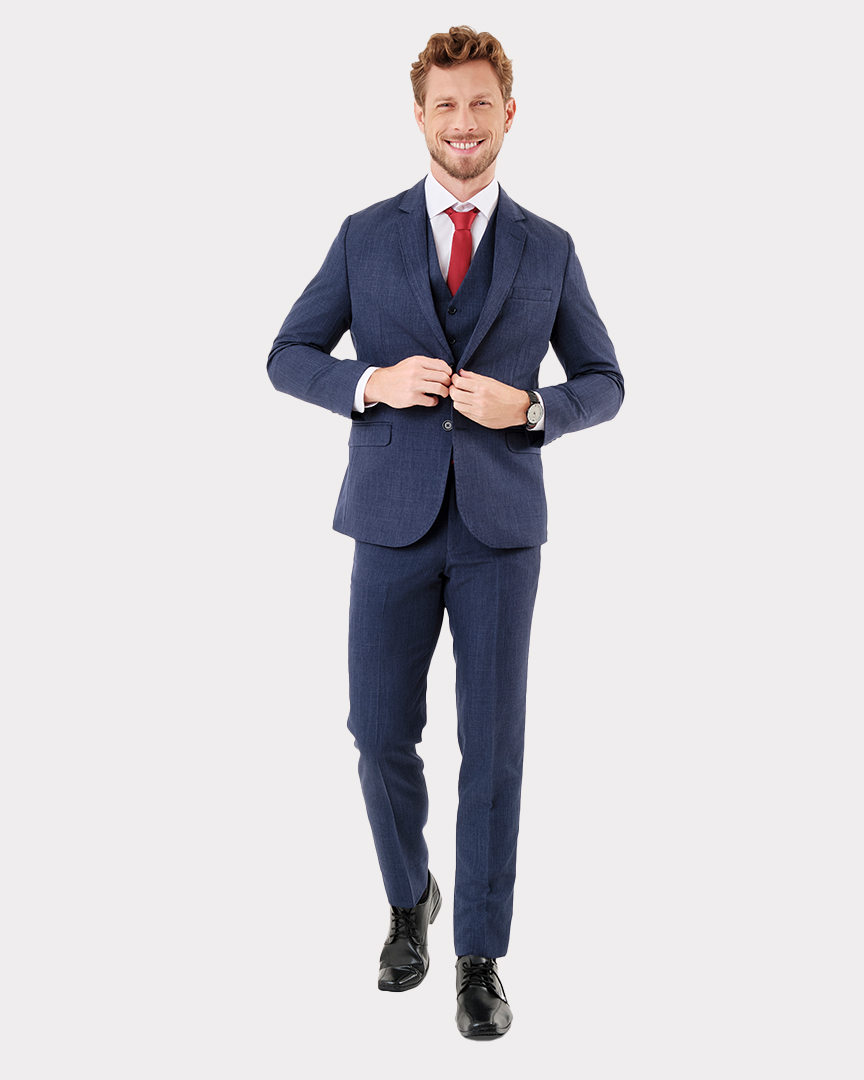 Terno Slim Fit Azul Marinho GF35212