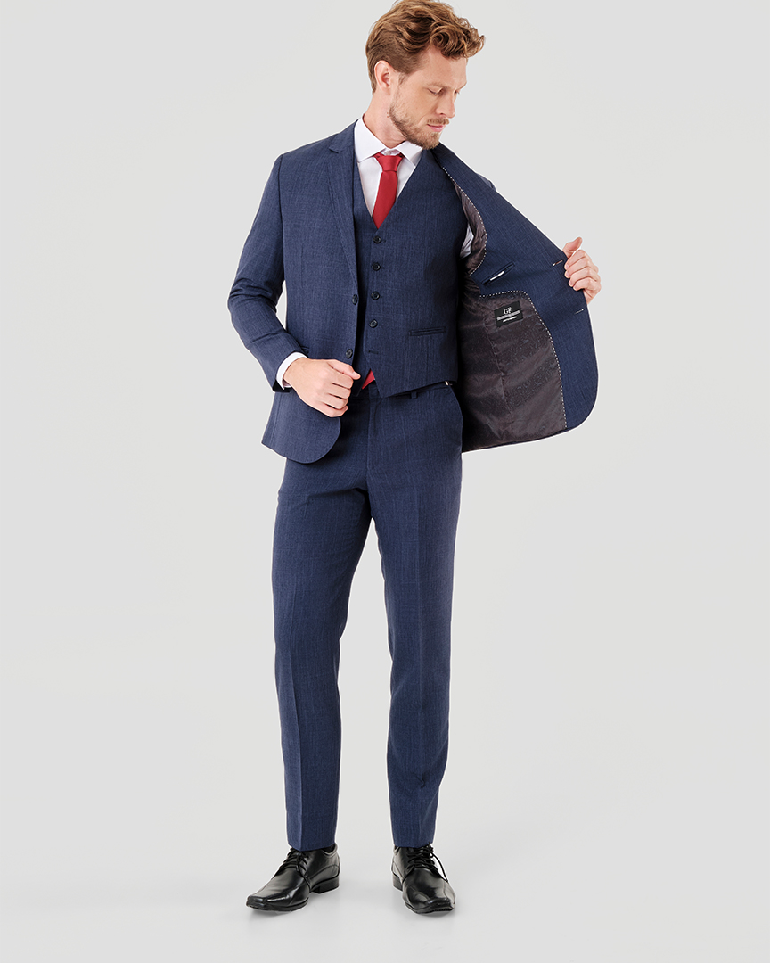 Terno Slim Fit Azul Marinho GF35212