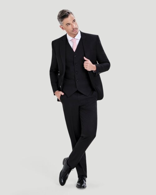 Terno Slim fit Preto GF33400 Grotto Ferreira