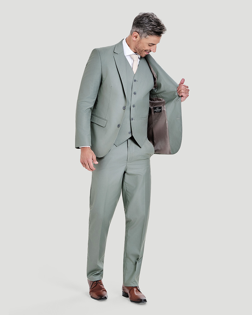 Terno Slim Fit Verde babosa GF35435