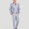 Terno Slim Fit Cinza Granizo GF35438-Grotto Ferreira