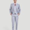 Terno Slim Fit Cinza Granizo GF35438-Grotto Ferreira