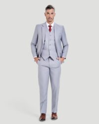Terno Slim Fit Cinza Granizo GF35438-Grotto Ferreira