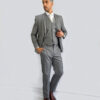 Terno Slim Fit Grafite GF35436 -Grotto Ferreira