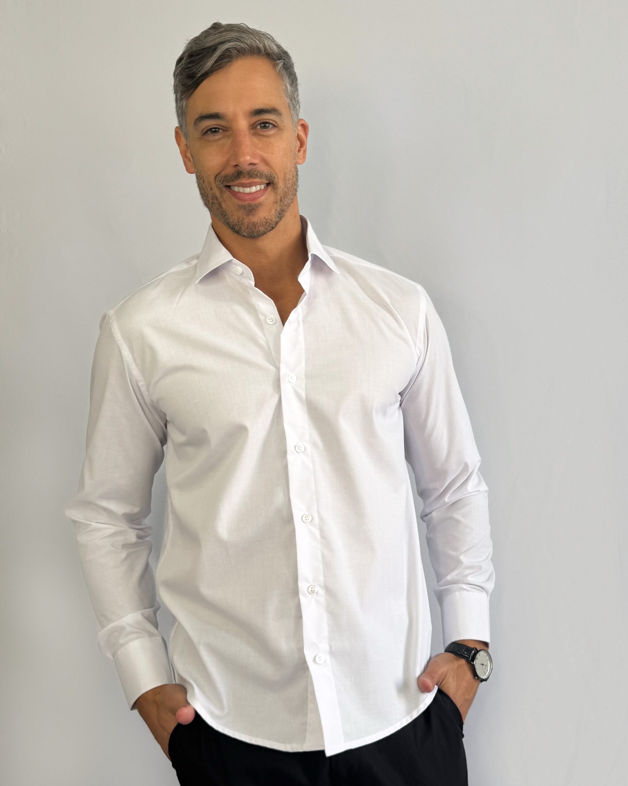 Camisa Social Branca GF60201-Grotto Ferreira