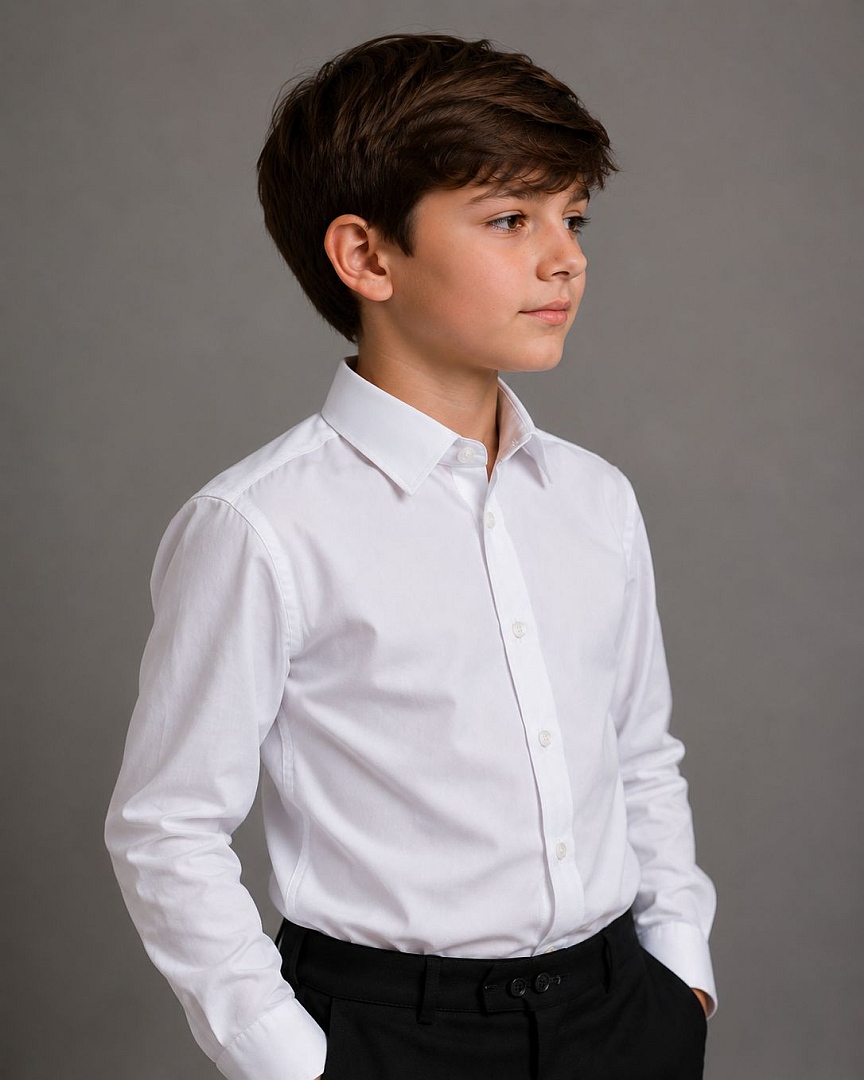 Camisa Social Branca - Infantil-GF60201