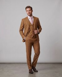Terno Slim Fit Marrom GF35441-Grotto Ferreira