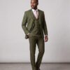 Terno Slim Fit Verde Oliva GF35442-Grotto Ferreira