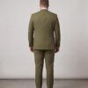 Terno Slim Fit Verde Oliva -Plus Size GF35442-Grotto Ferreira