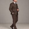 GF35443-Plus-f2 Terno Slim Fit Marrom-Chocolate GF35443-Grotto Ferreira