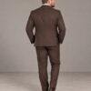 GF35443-Plus3 Terno Slim Fit Marrom-Chocolate GF35443-Grotto Ferreira