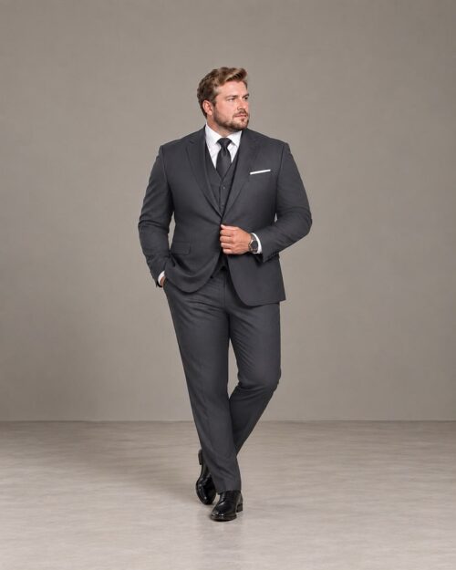 Terno Slim Fit Grafite GF35444-Grotto Ferreira