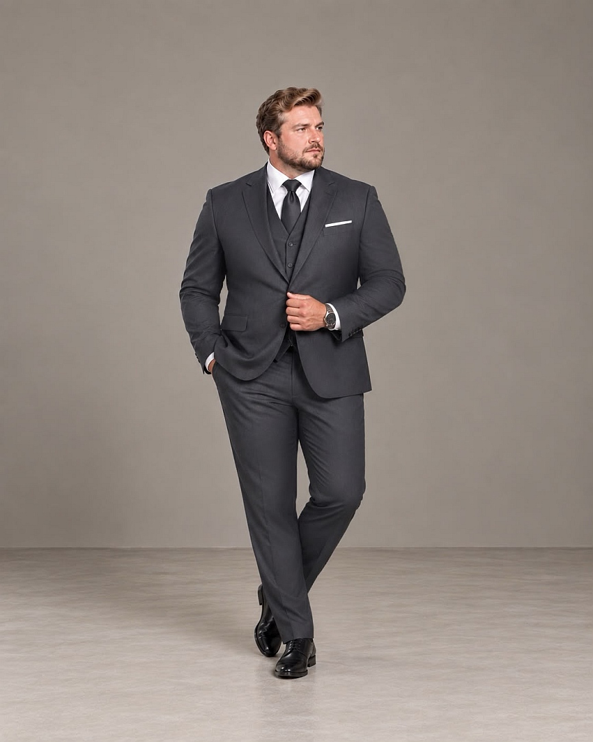 GF35444-plus-F1 Terno Slim Fit Grafite GF35444-Grotto Ferreira