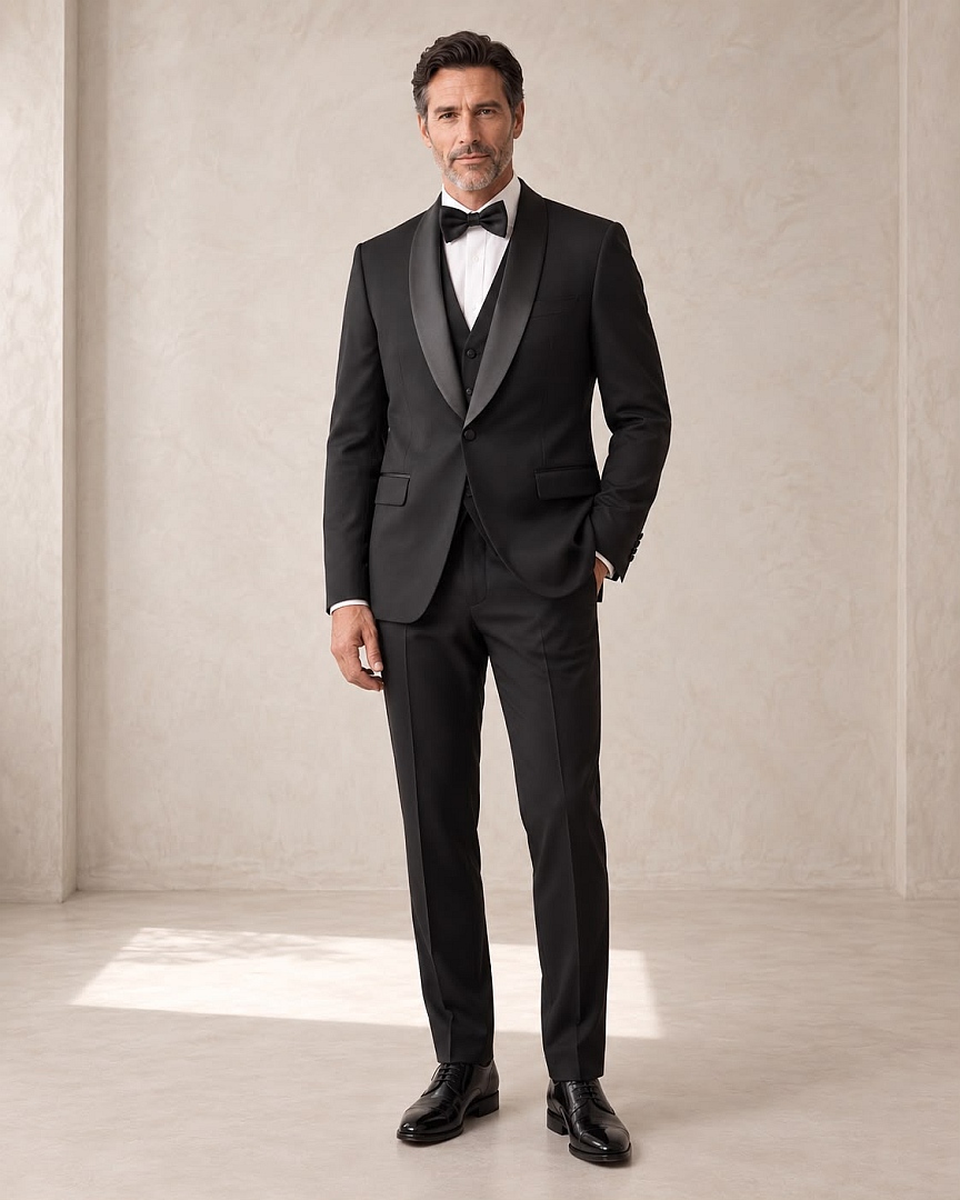 Smoking Preto Gf31400 Slim Fit
