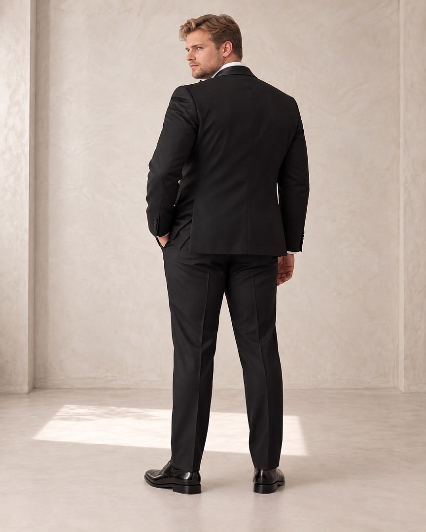Smoking Preto Gf31400 -Plus Slim Fit
