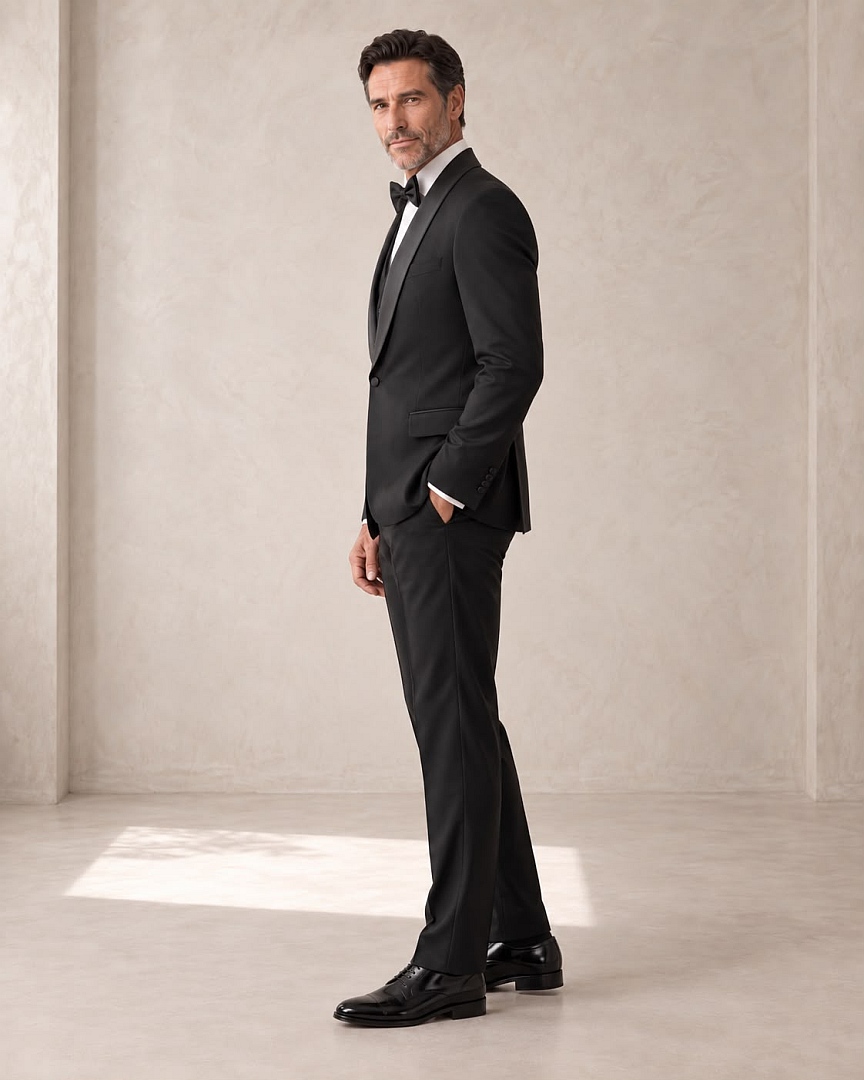 Smoking Preto Gf31400 Slim Fit